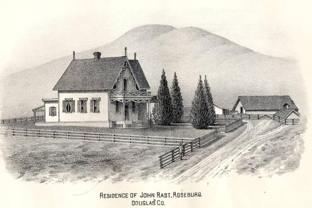 Historical John Rast House Circa 1875 Hotel Roseburg Eksteriør billede